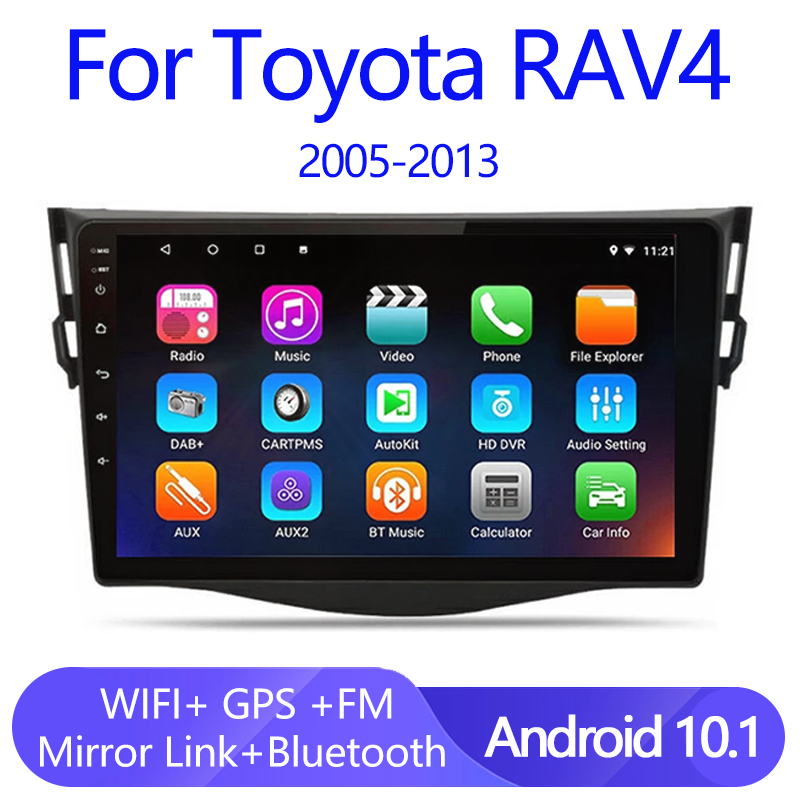 Toyota RAV4 2005-2013 2 Din ȵ̵ ڵ ׷ ..